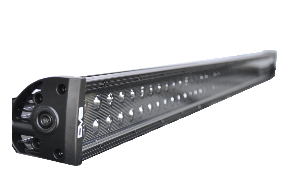 DV8 Offroad 50 in. Dual Row LED Light Bar; Black Face BR50E300W3W
