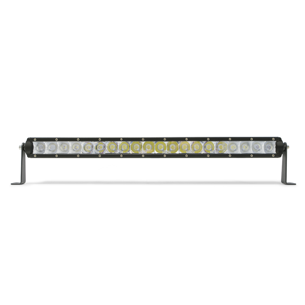 DV8 Offroad 20 in. Single Row LED Light Bar; Chrome Face BS20E100W5W