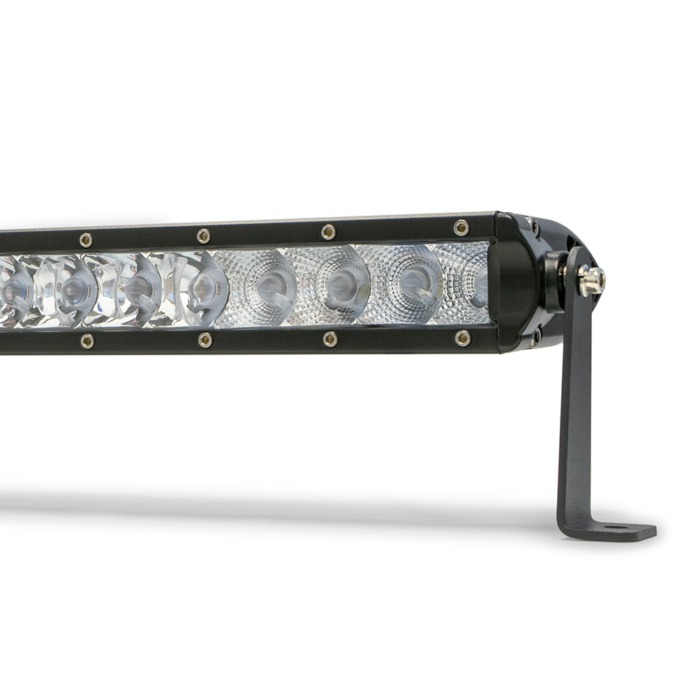 DV8 Offroad 20 in. Single Row LED Light Bar; Chrome Face BS20E100W5W