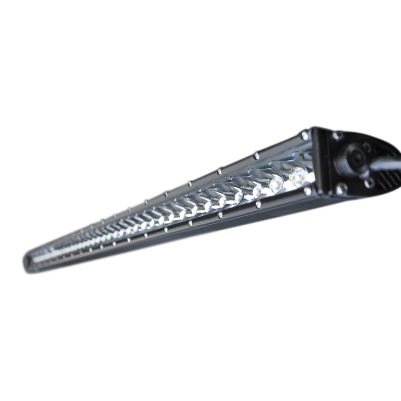 DV8 Offroad 40 in. Single Row LED Light Bar; Chrome Face BS40E110W5W