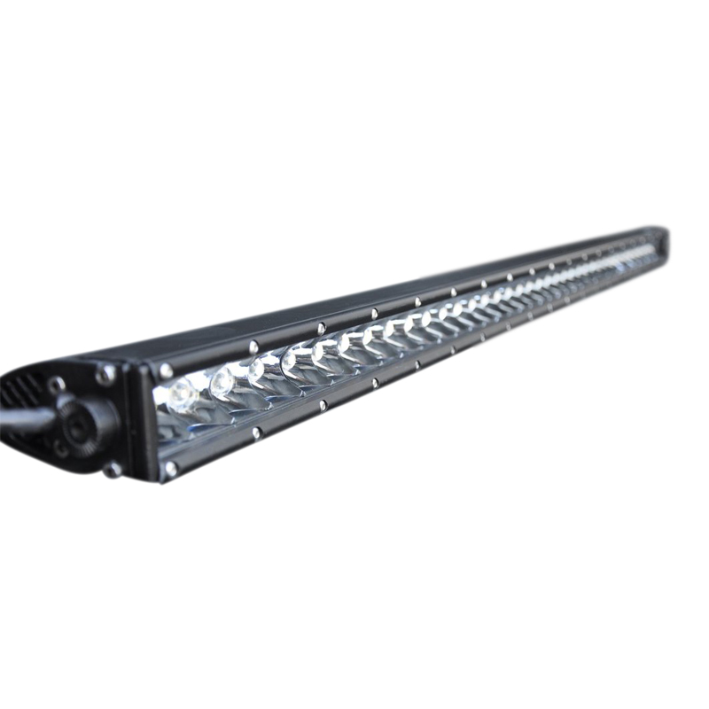 DV8 Offroad 50 in. Single Row LED Light Bar; Chrome Face BS50E250W5W