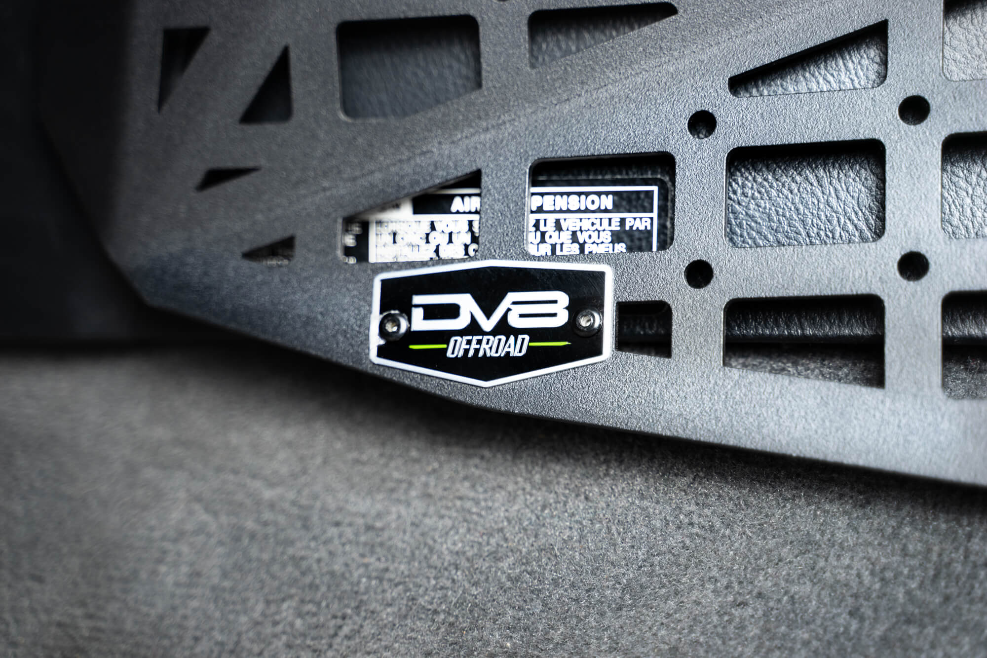 DV8 Offroad Lexus GX 470 Center Console Molle Panels & Digital Device Bridge CCGX-01