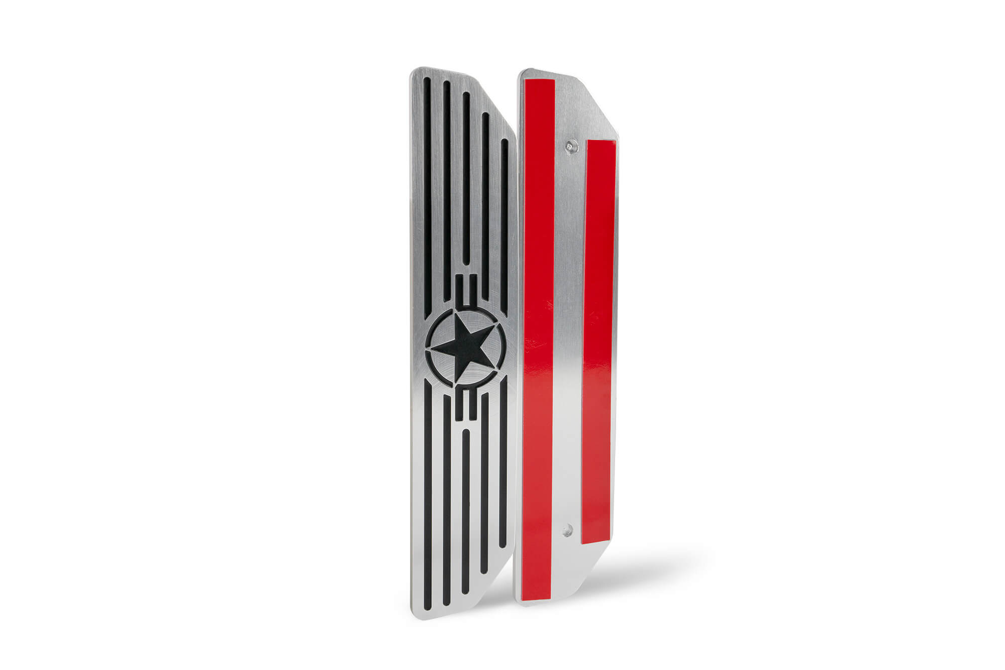 DV8 Offroad Rear Sill Plates with in.Since 1942 in. Logo D-JL-180014-STR4