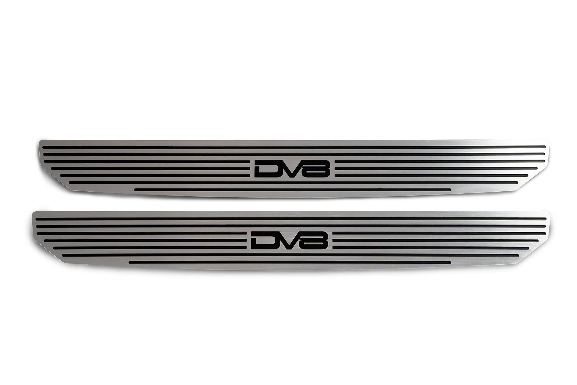 DV8 Offroad Front Sill Plates with DV8 Logo D-JL-180014-SIL2