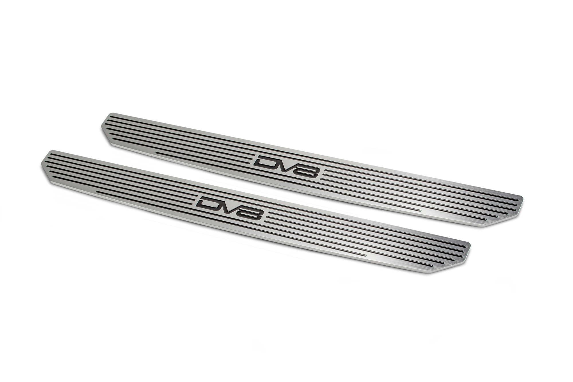 DV8 Offroad Rear Sill Plates with DV8 Logo D-JL-180014-SIL4