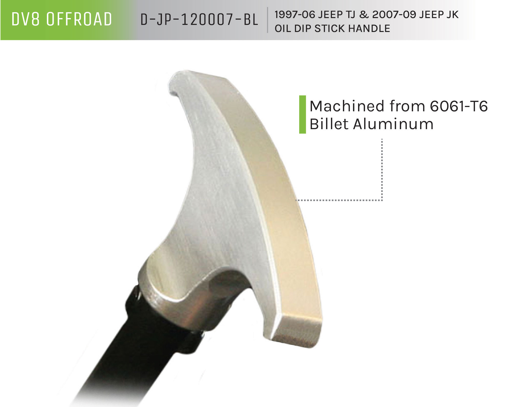 DV8 Offroad Oil Dip Stick Handle D-JP-120007-BL