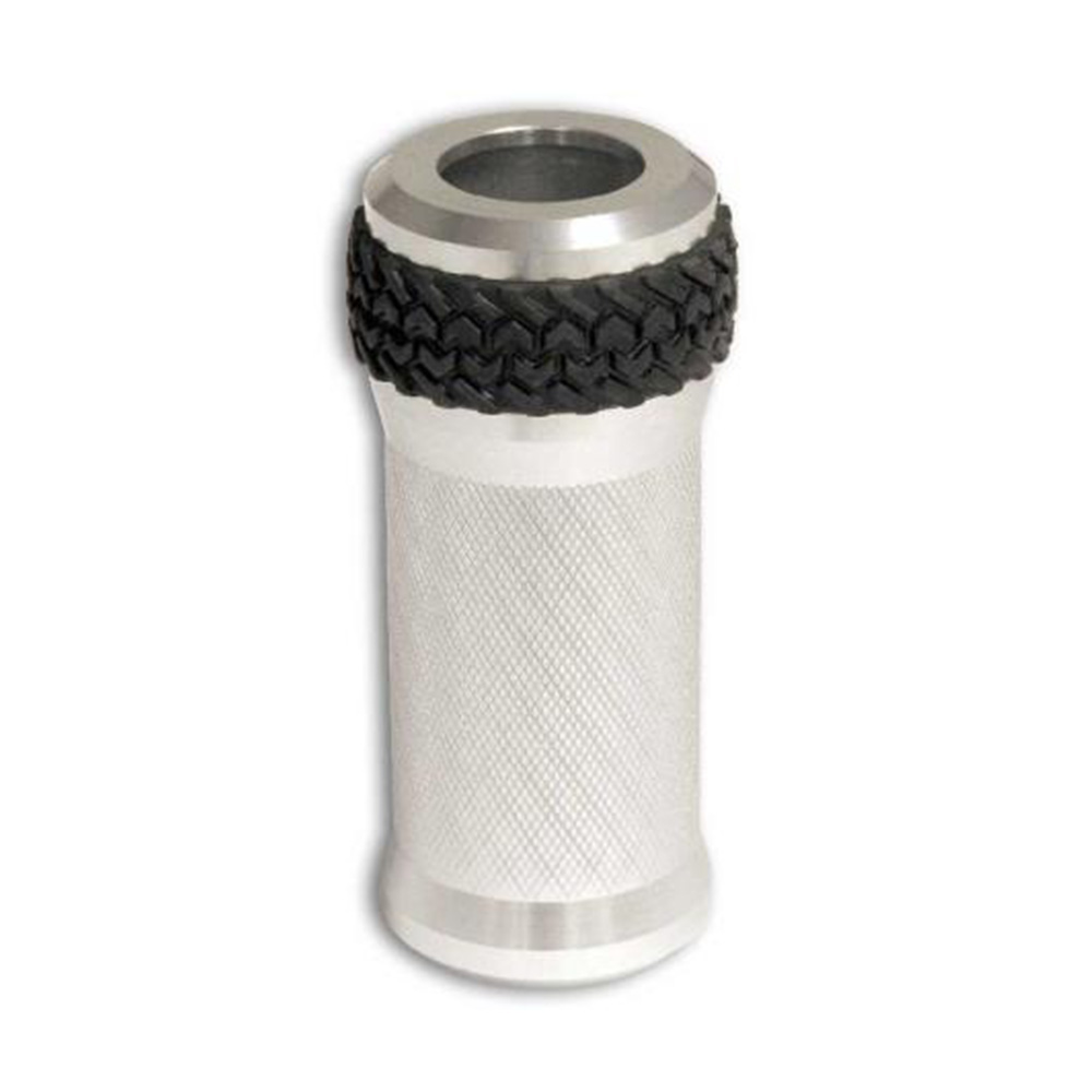 DV8 Offroad E-Brake Handle Cover; Silver D-JP-180009-BL