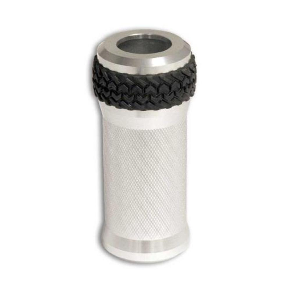 DV8 Offroad E-Brake Handle Cover; Silver D-JP-180009-BL