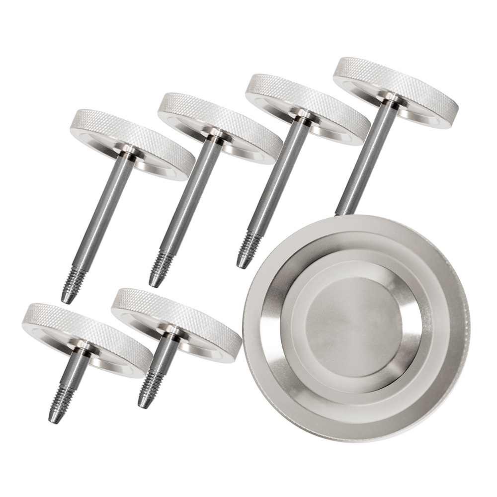 DV8 Offroad Door Surround Knobs; Billet; Sold as Set D-JP-180017-BL