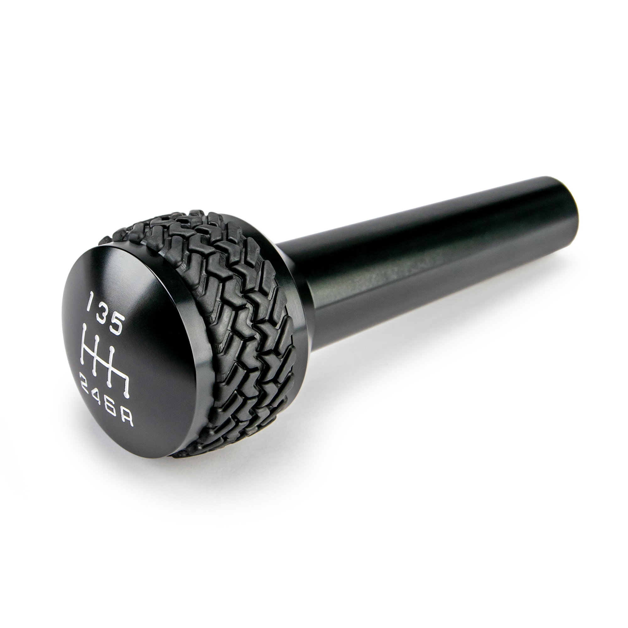 DV8 Offroad 6-Speed Shift Knob; Black D-JP-180012-BK