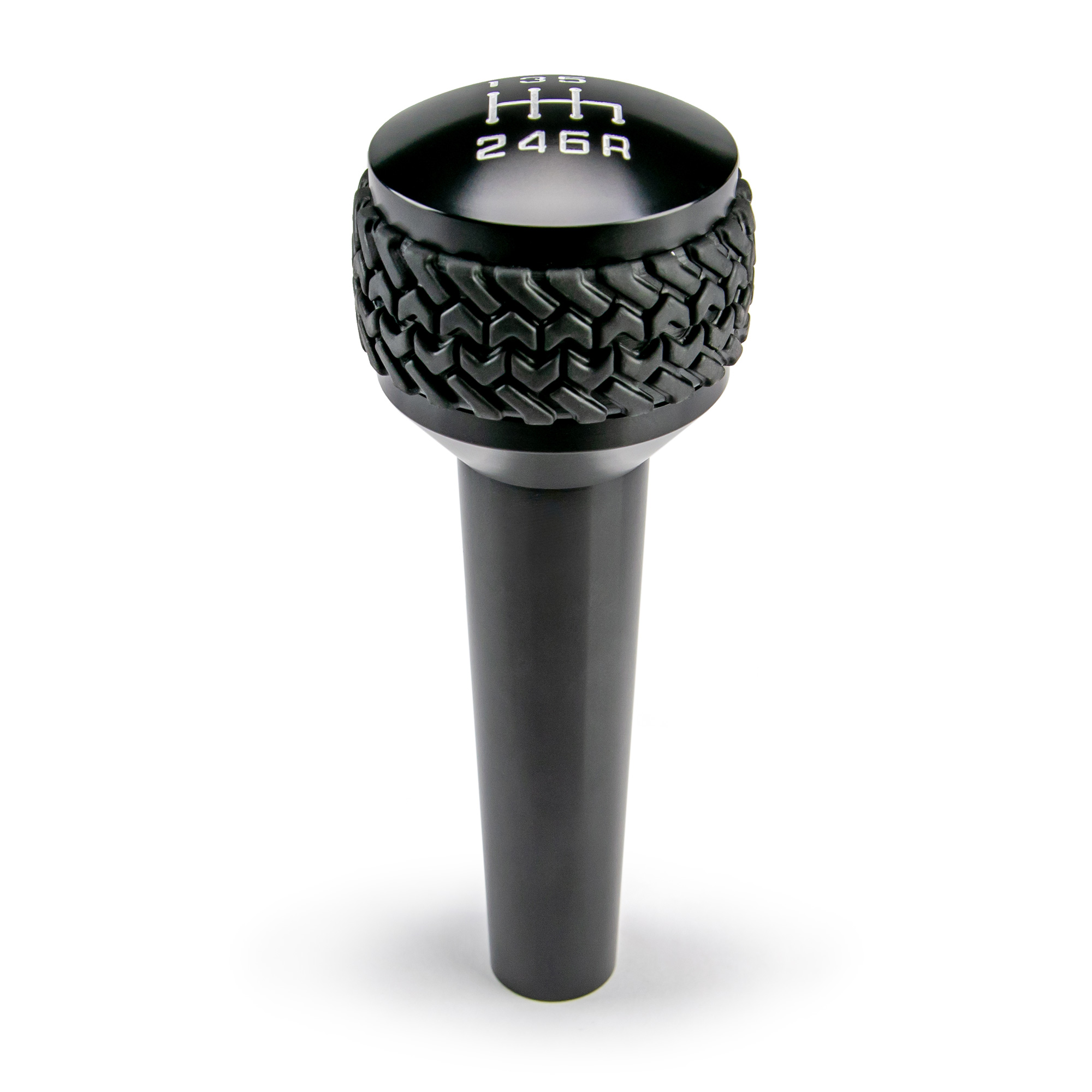 DV8 Offroad 6-Speed Shift Knob; Black D-JP-180012-BK