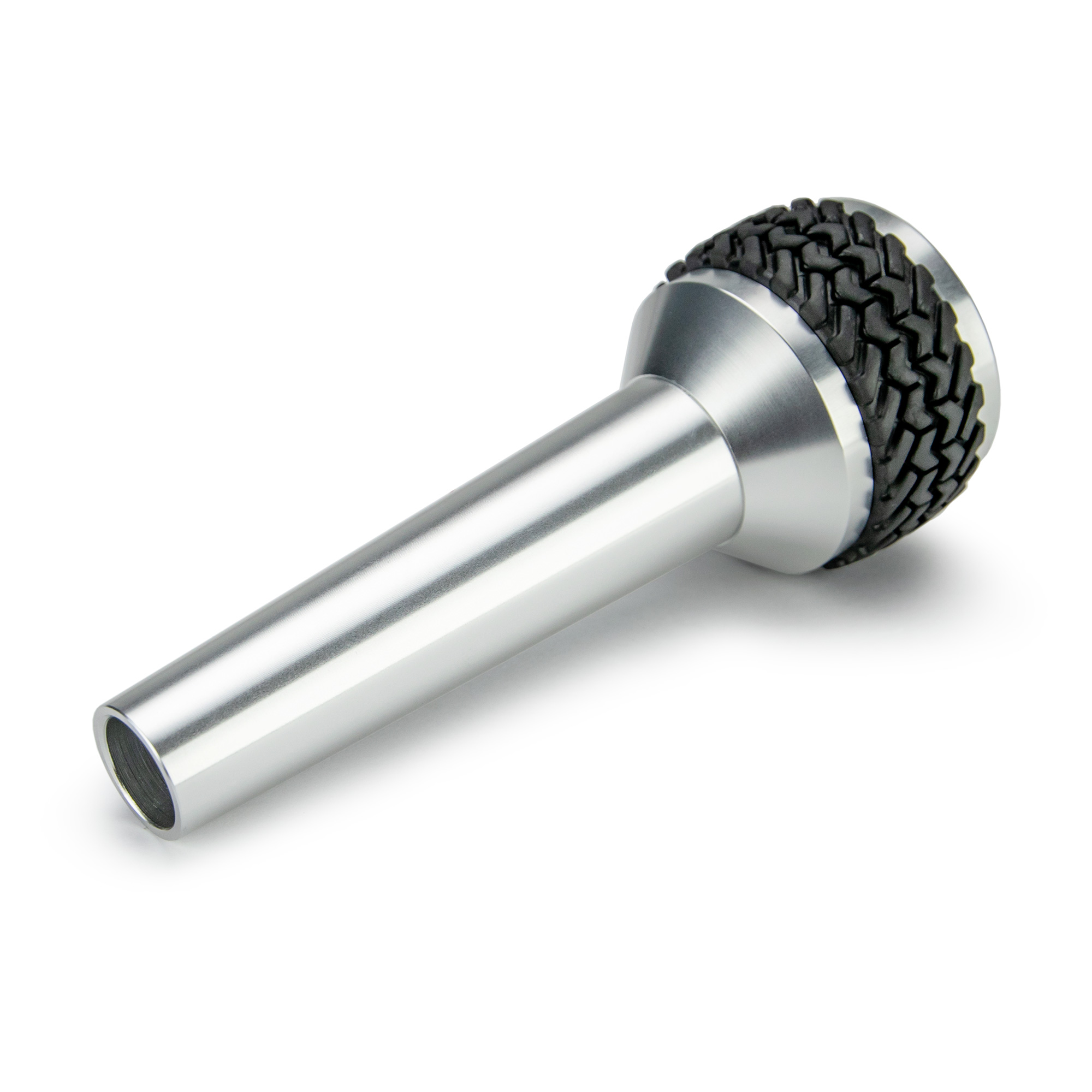 DV8 Offroad 6-Speed Shift Knob; Silver D-JP-180012-BL