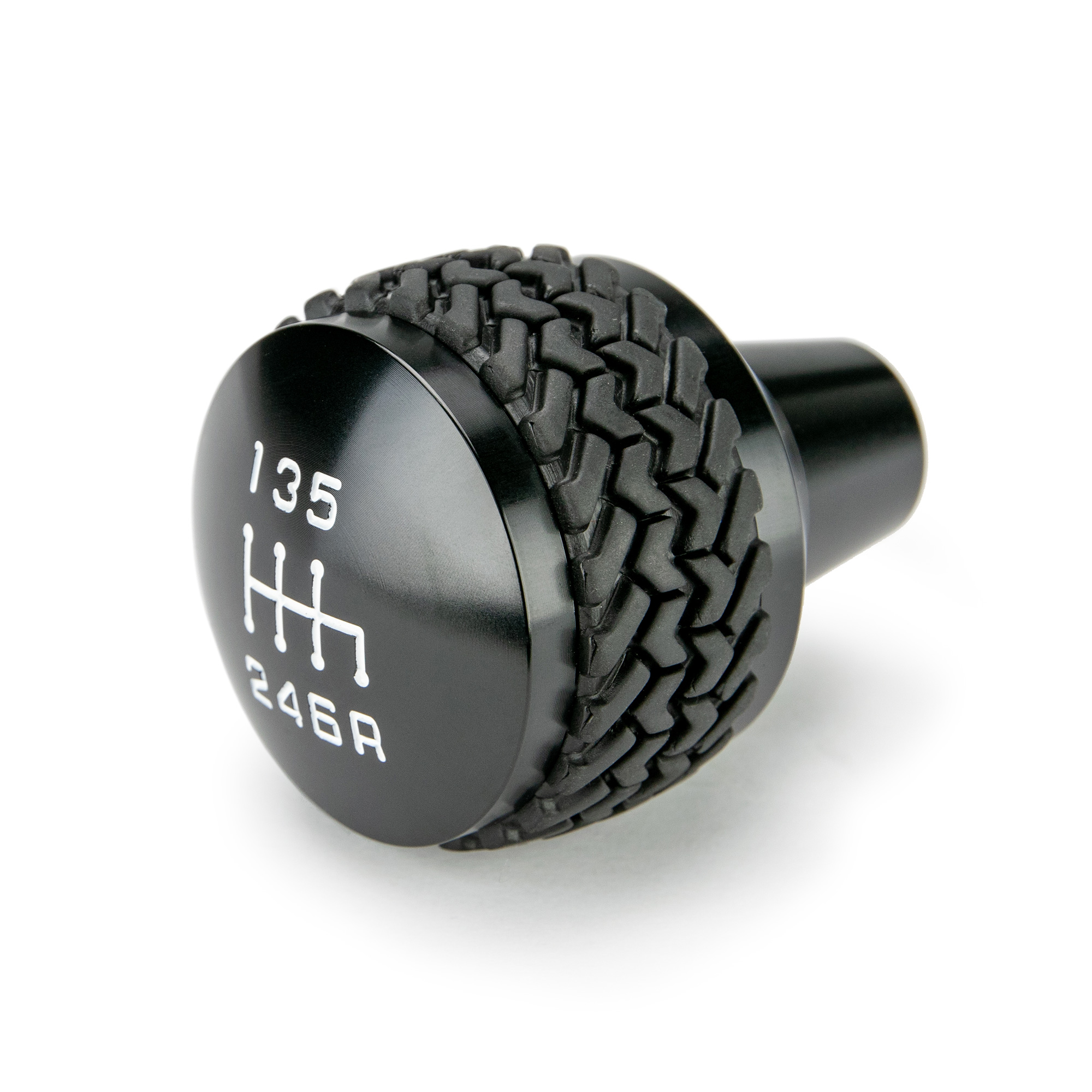 DV8 Offroad 6-Speed Shift Knob; Black D-JP-181112-BK