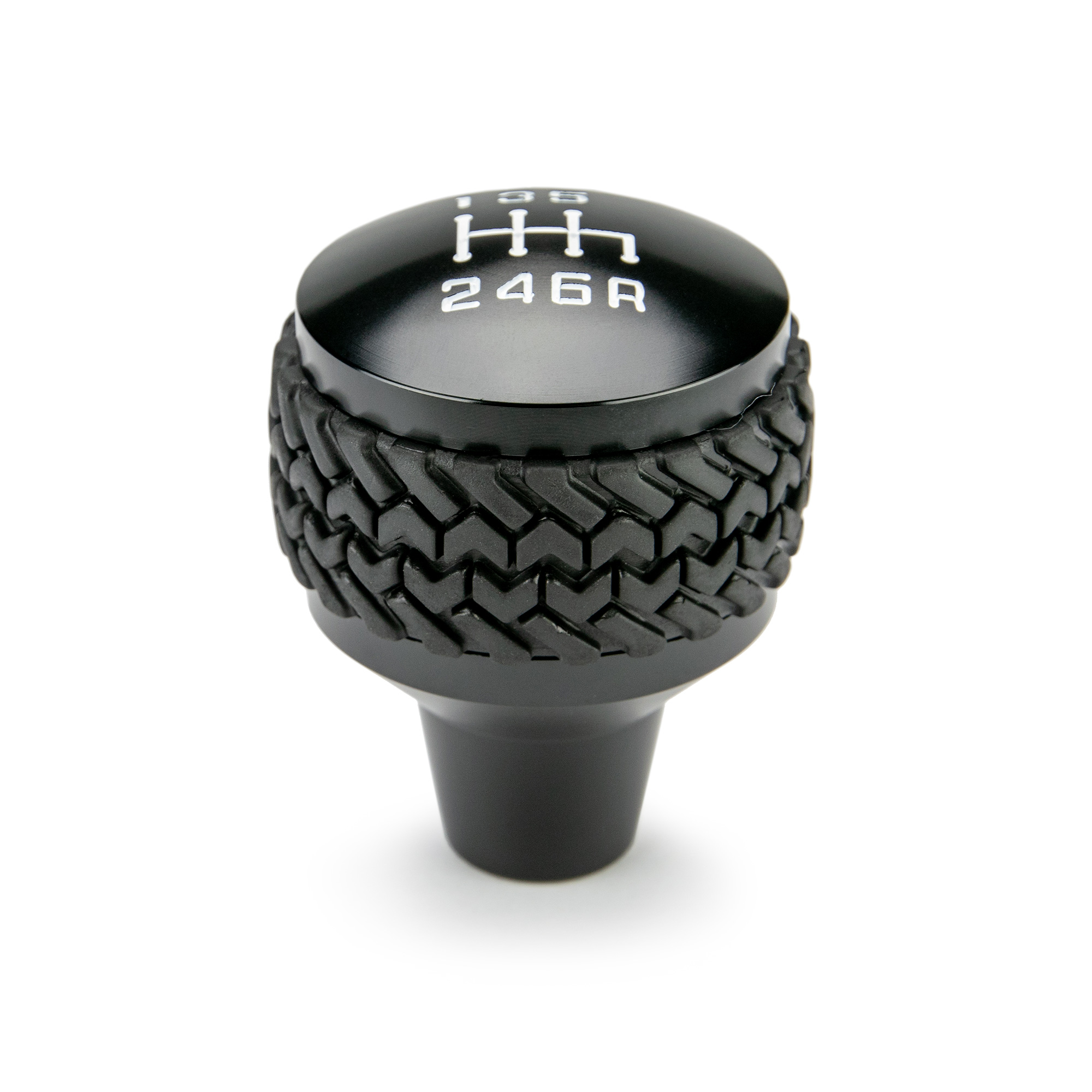 DV8 Offroad 6-Speed Shift Knob; Black D-JP-181112-BK