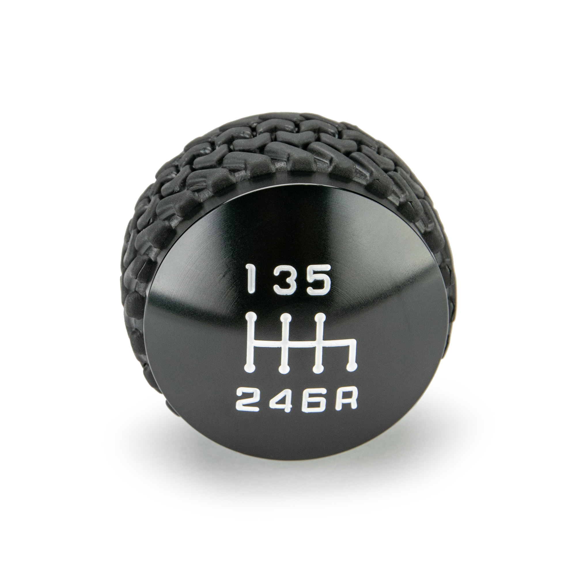 DV8 Offroad 6-Speed Shift Knob; Black D-JP-181112-BK