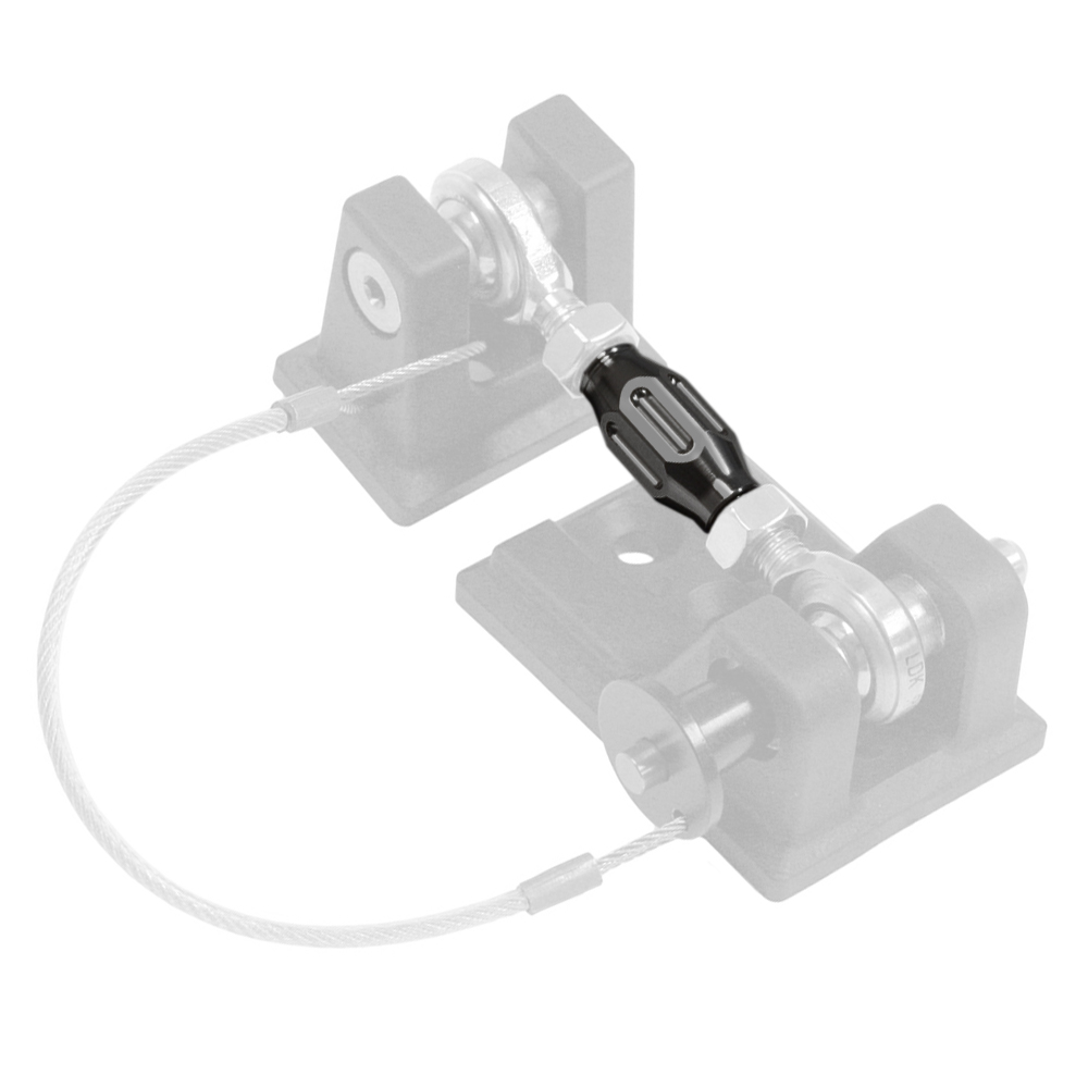 DV8 Offroad Turnbuckles; Black D-JP-190001/21