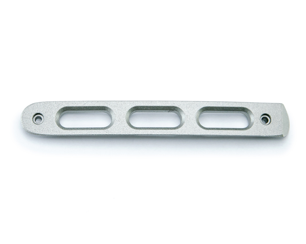 DV8 Offroad Silver Slot Door Handle Insert; 5-Pieces D-JP-190026-AL-5