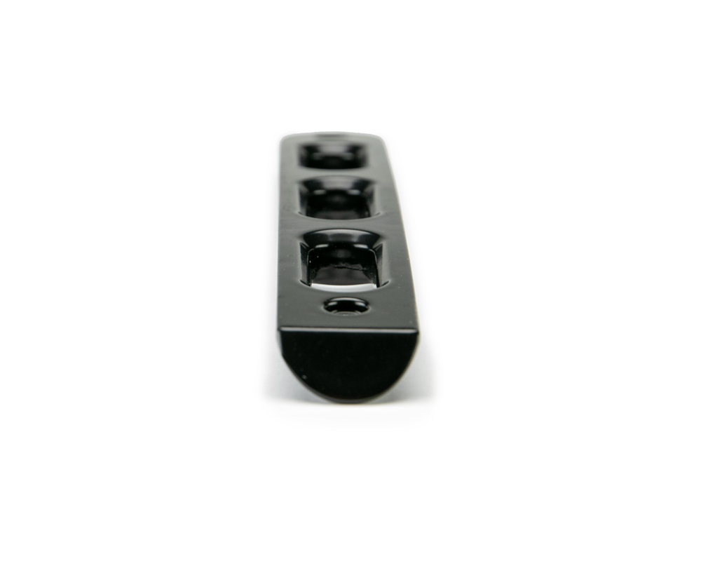DV8 Offroad Black Slot Door Handle Insert; 3-Pieces D-JP-190026-BK-3