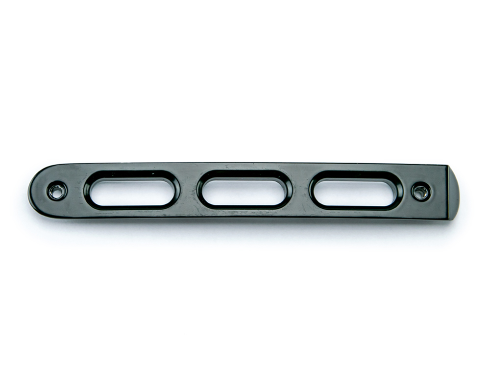 DV8 Offroad Black Slot Door Handle Insert; 3-Pieces D-JP-190026-BK-3