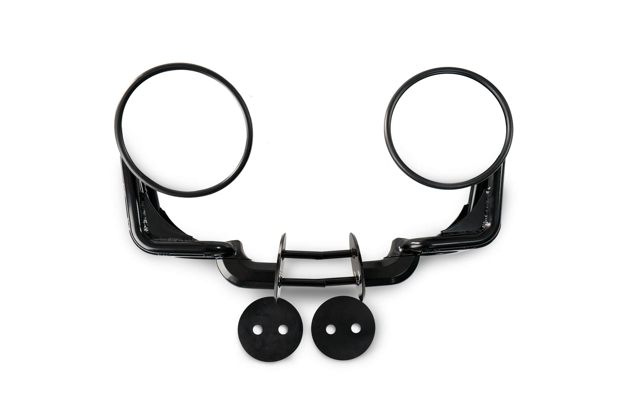 DV8 Offroad Tubular Mirrors; Black D-JP-190050-B