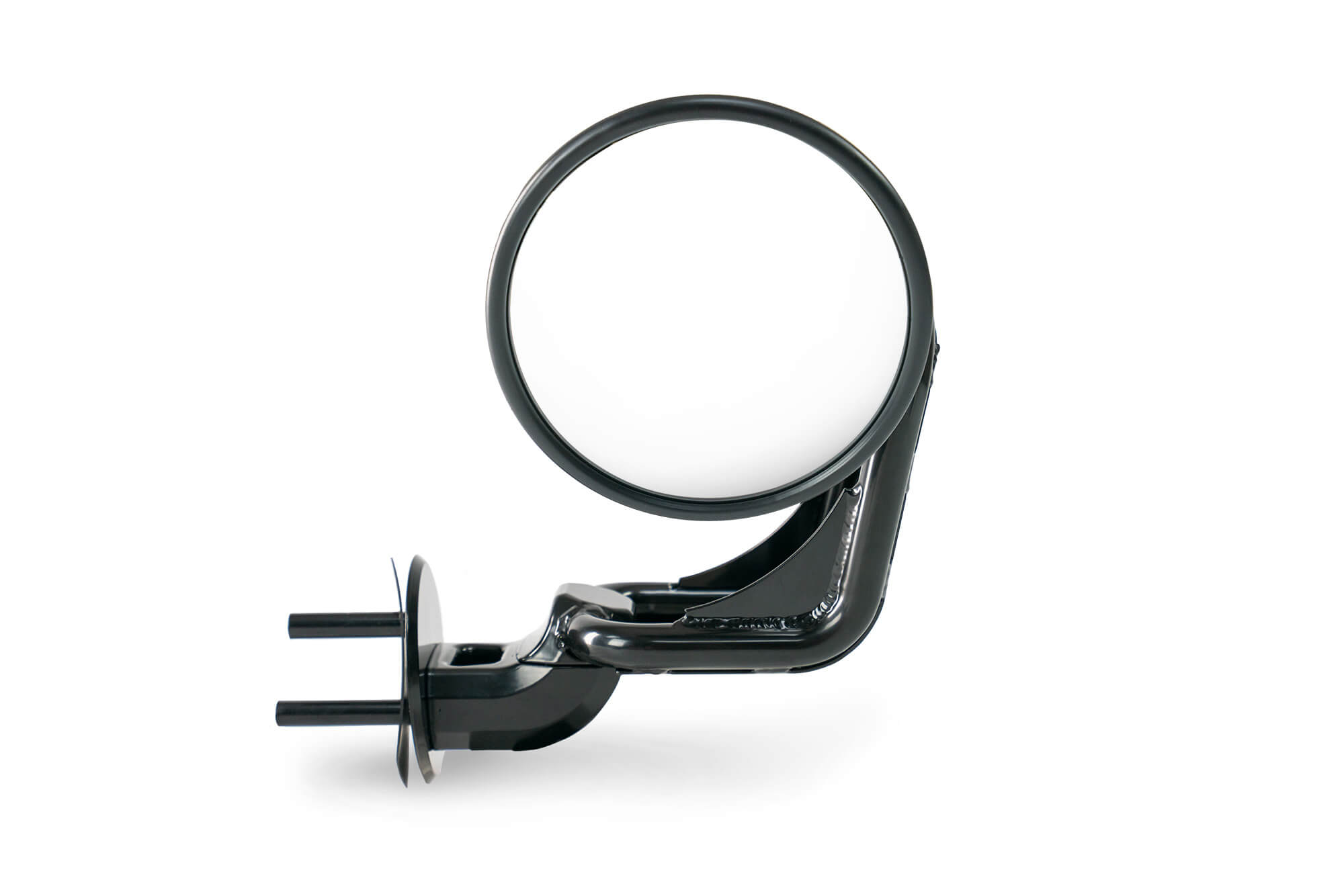 DV8 Offroad Tubular Mirrors; Black D-JP-190050-B