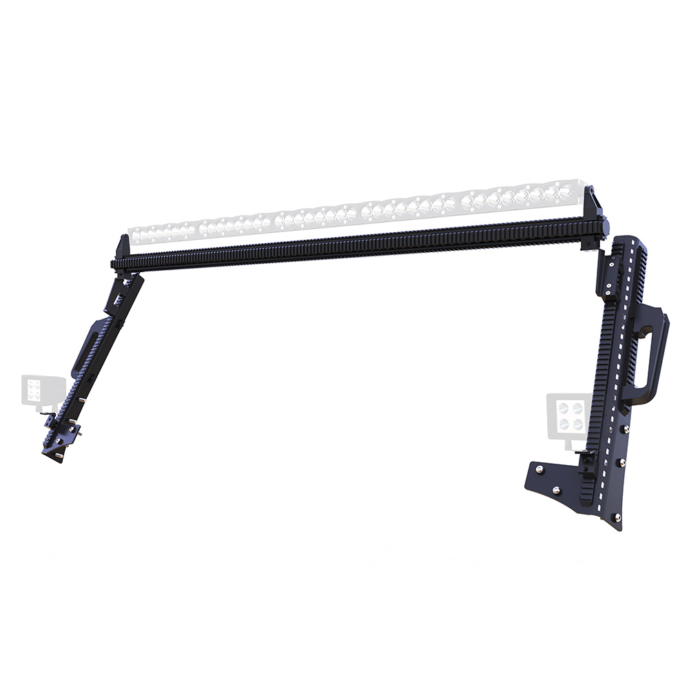 DV8 Offroad Picatinny A-Pillar Mounted Rail System D-JP-190052-PIL