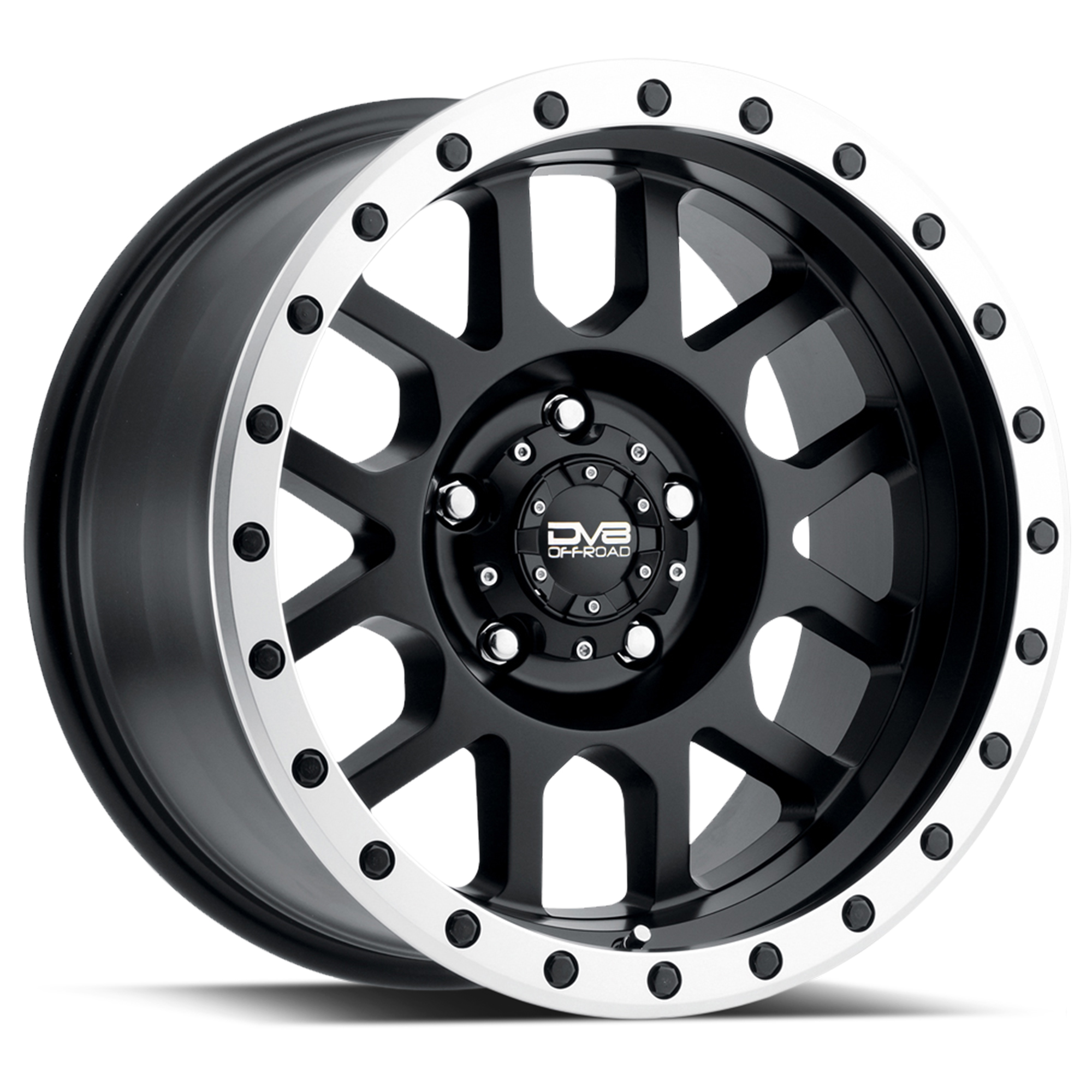 DV8 Offroad 883 Sim Beadlock; Matte Black; 20 X 9; BP:5X127; OS:-12 883B-2907312
