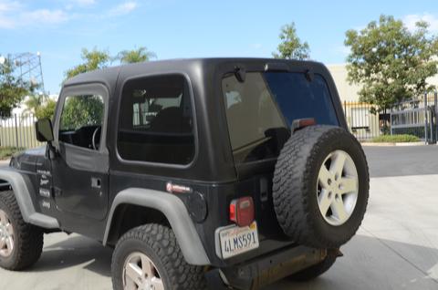 DV8 Offroad Hard Top; Square Back HT96SB22