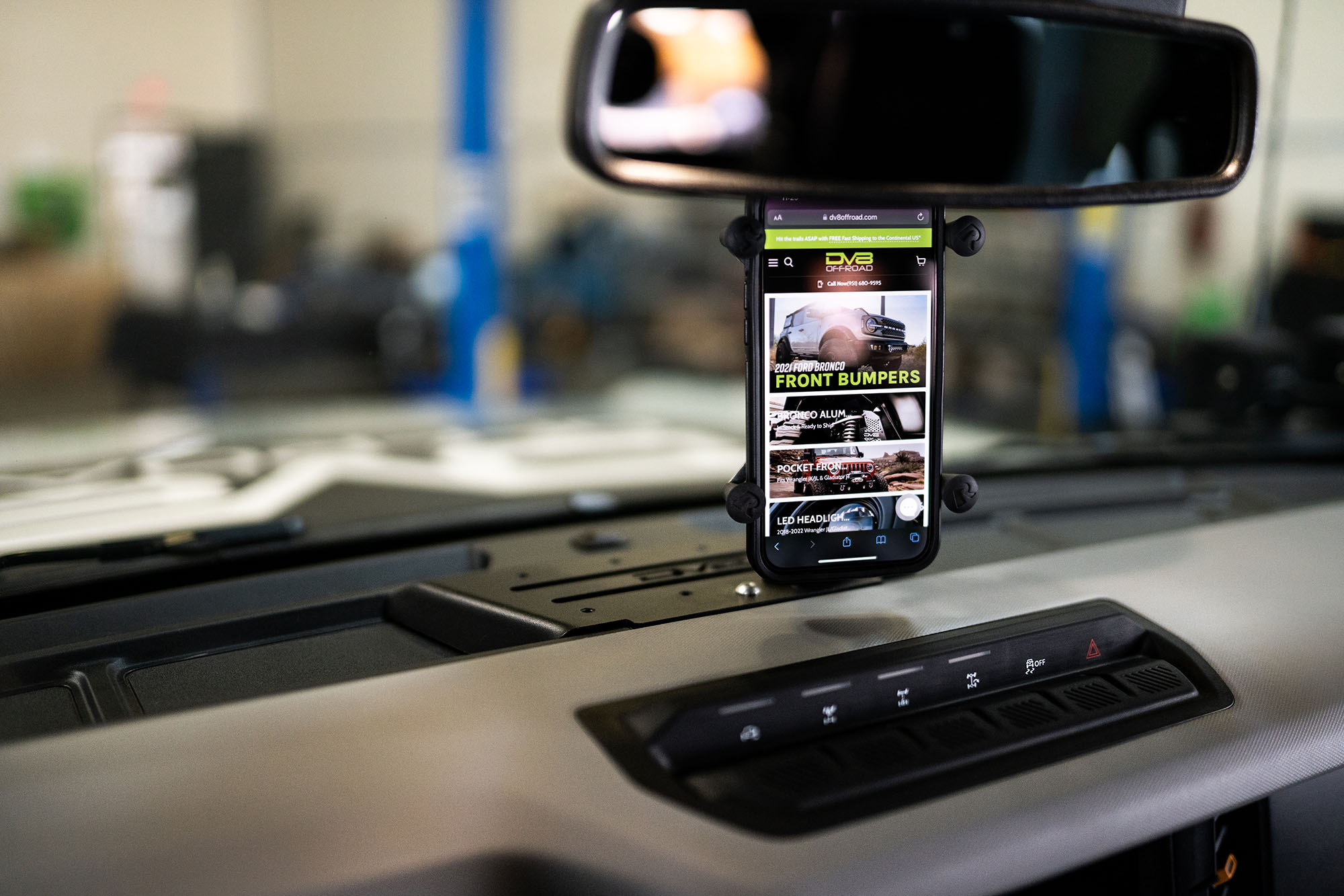 DV8 Offroad Dash Mount DMBR-01