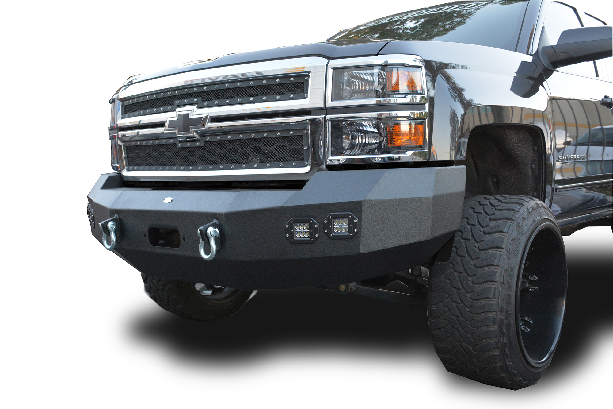 DV8 Offroad Truck Front Full Size Bumper FBCS1-02