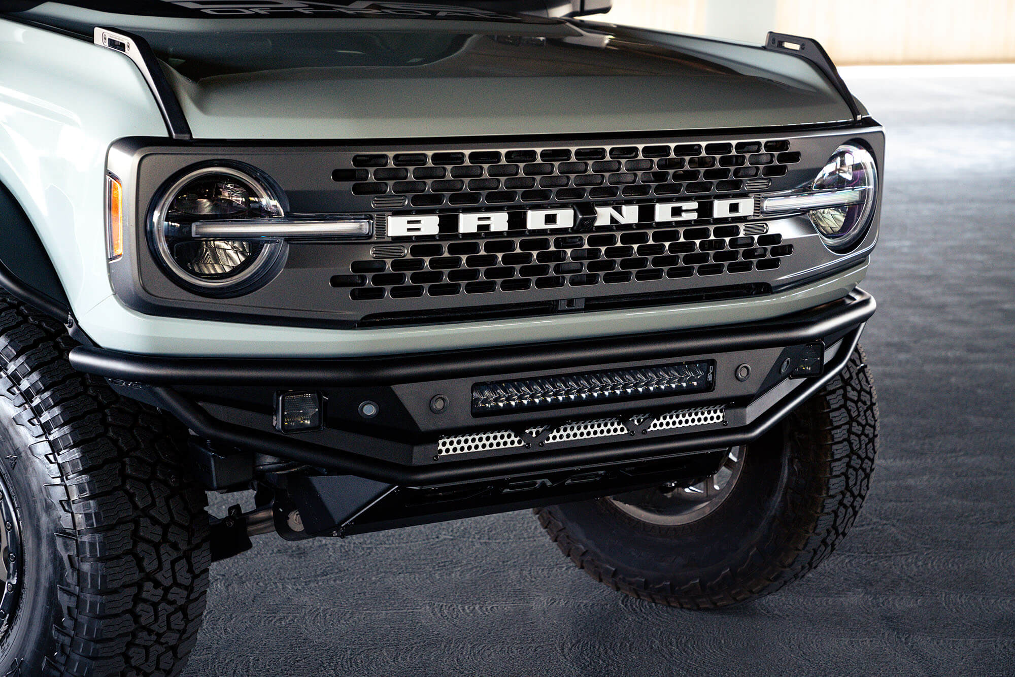 DV8 Offroad Front Bumper FBBR-04