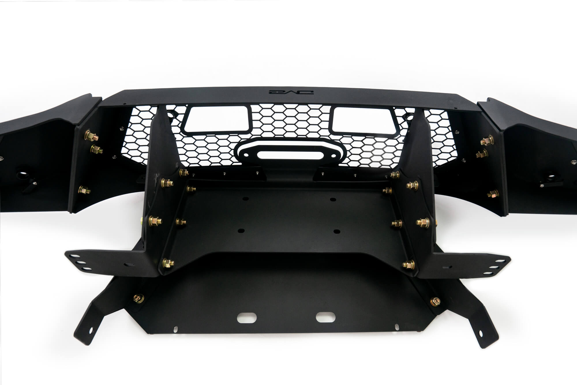 DV8 Offroad FBGX-01 14-21 LEXUS GX 460 WINCH CAPABLE FRONT BUMPER WITH SENSOR HOLES FBGX-01