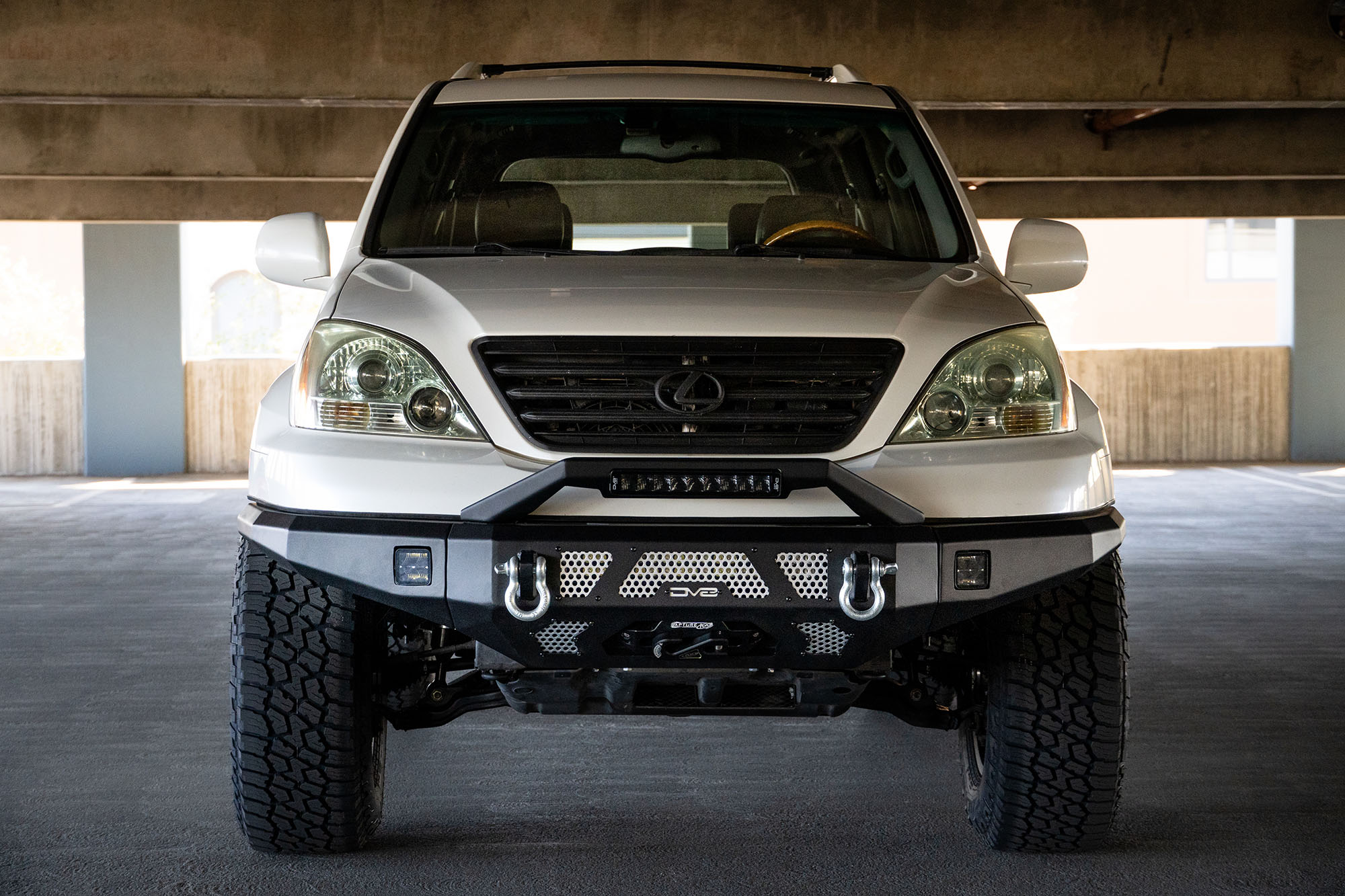 DV8 Offroad 2003-09 Lexus GX 470; Mto Series Winch Front Bumper? FBGX-02