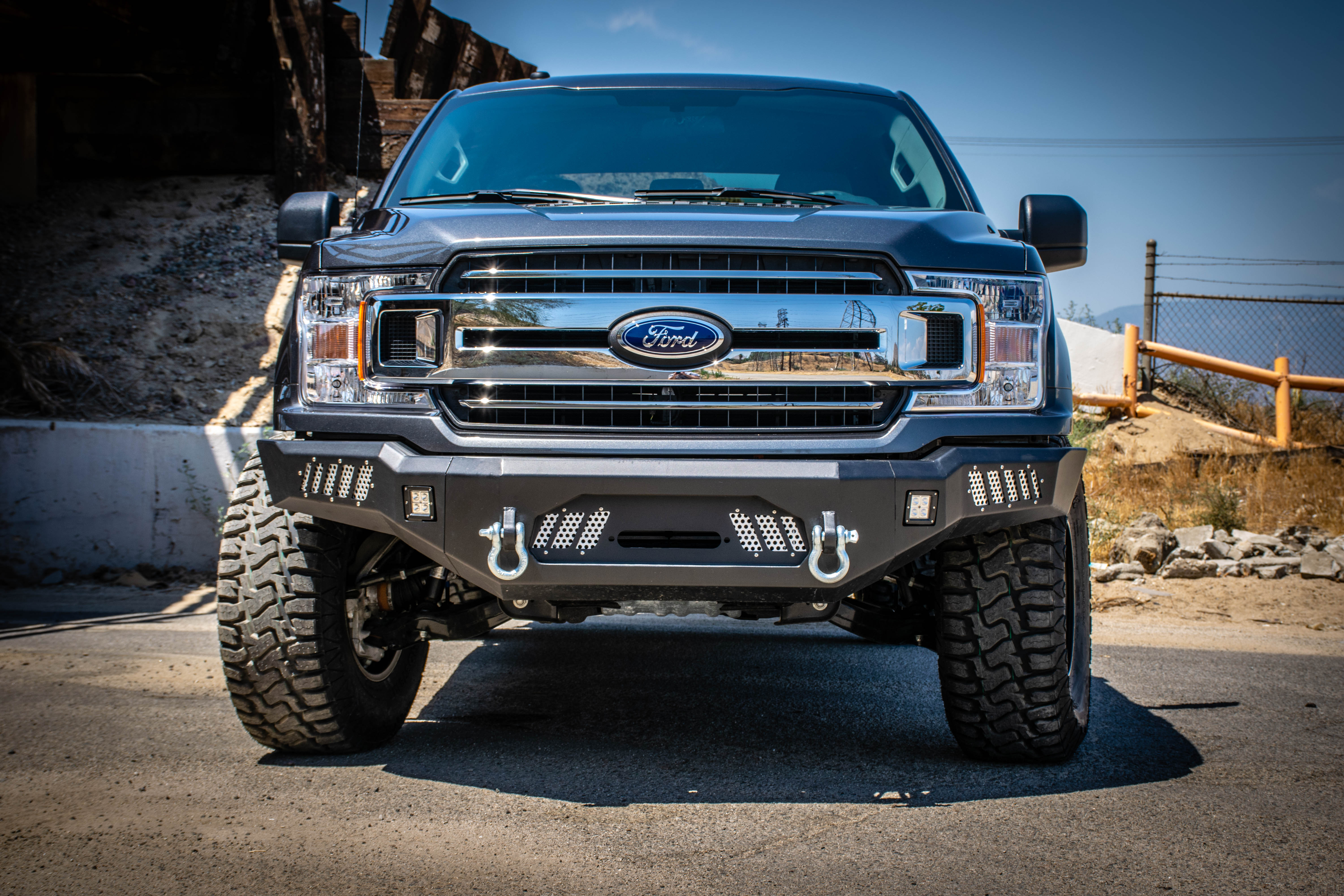 DV8 Offroad Truck Front Full Size Bumper FBFF1-08