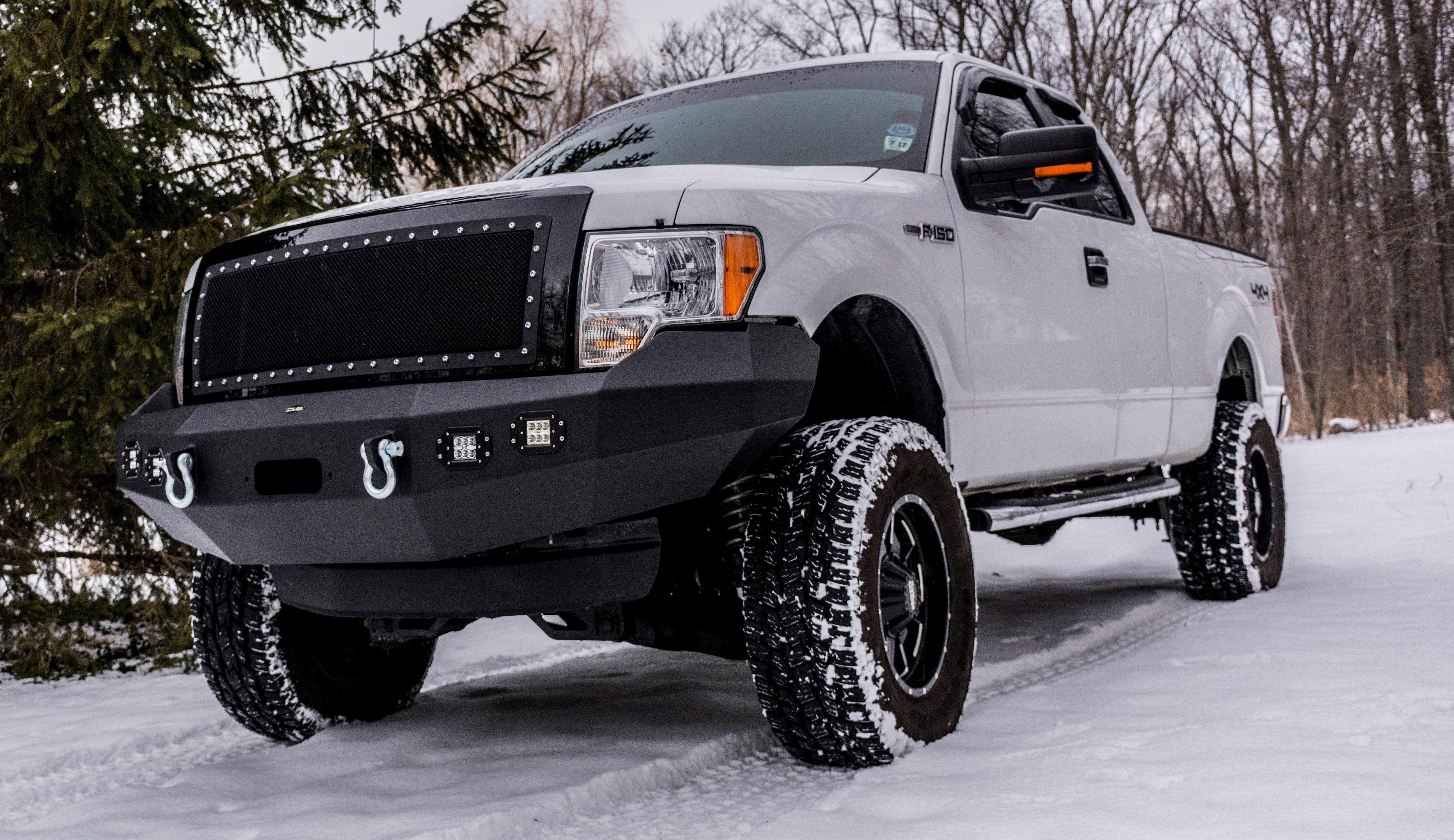 DV8 Offroad Truck Front Full Size Bumper FBFF1-02