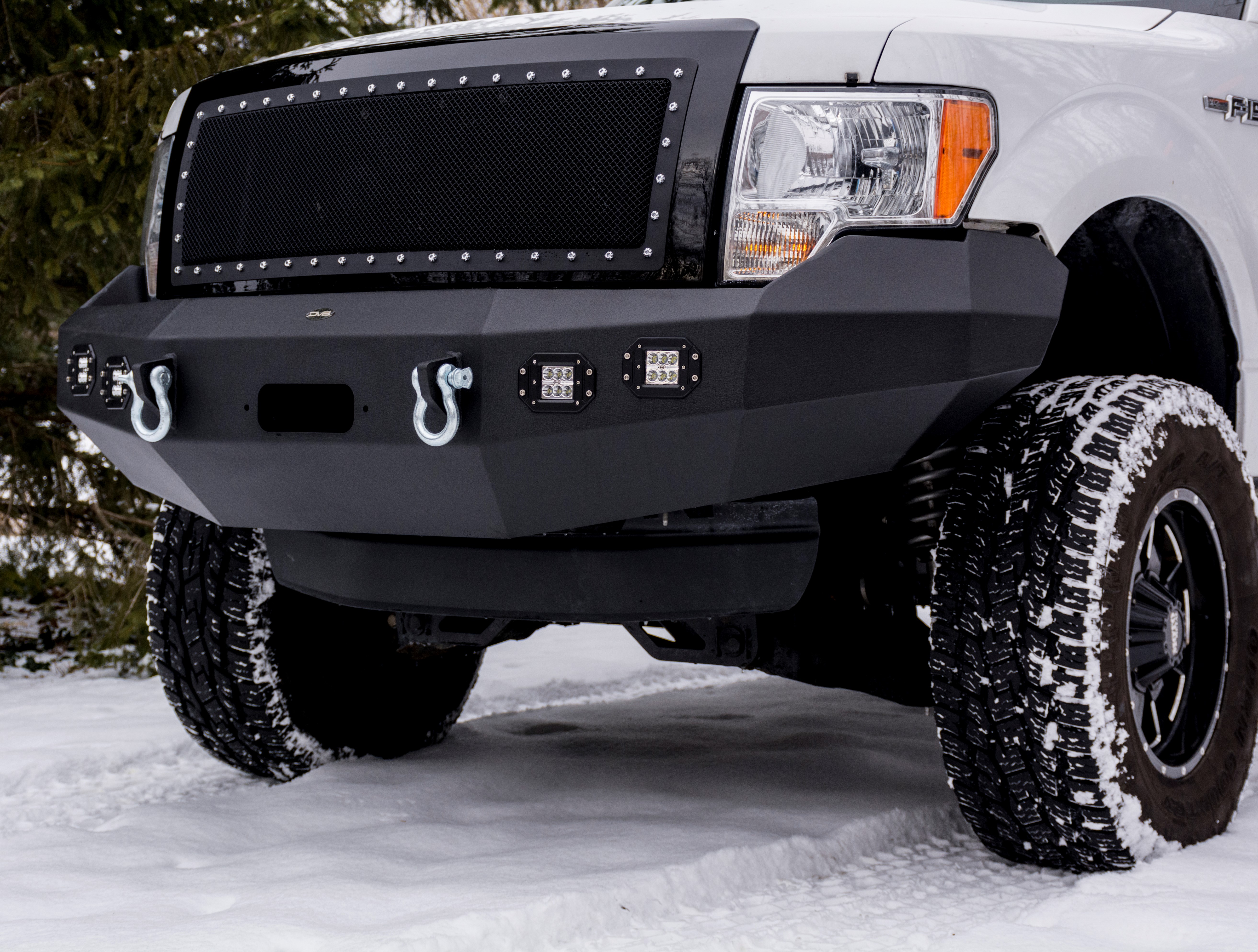 DV8 Offroad Truck Front Full Size Bumper FBFF1-02
