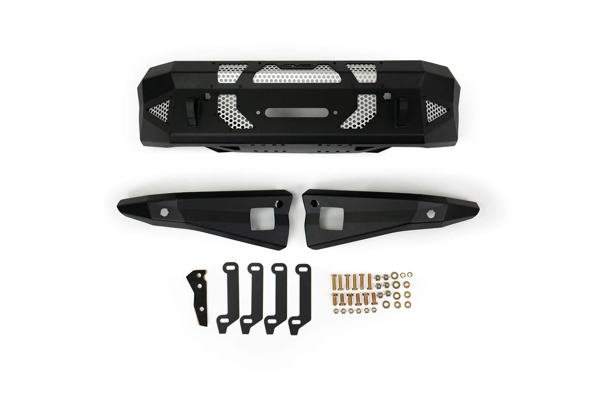 DV8 Offroad 2021-22 Ford F-150; Mto Series Winch Front Bumper? FBFF1-10