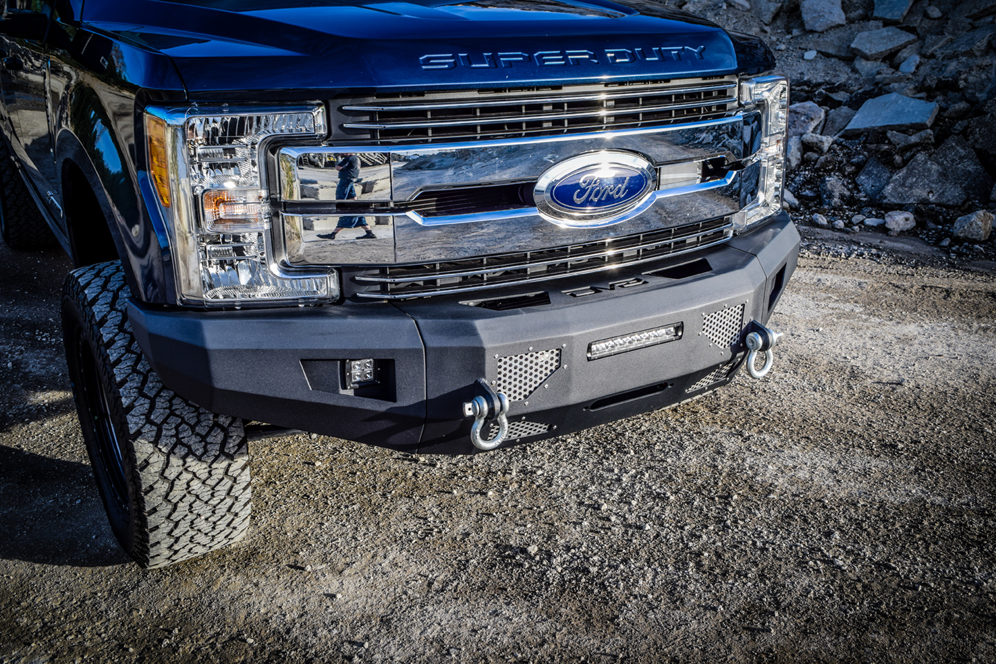 DV8 Offroad Truck Front Full Size Bumper FBFF2-03