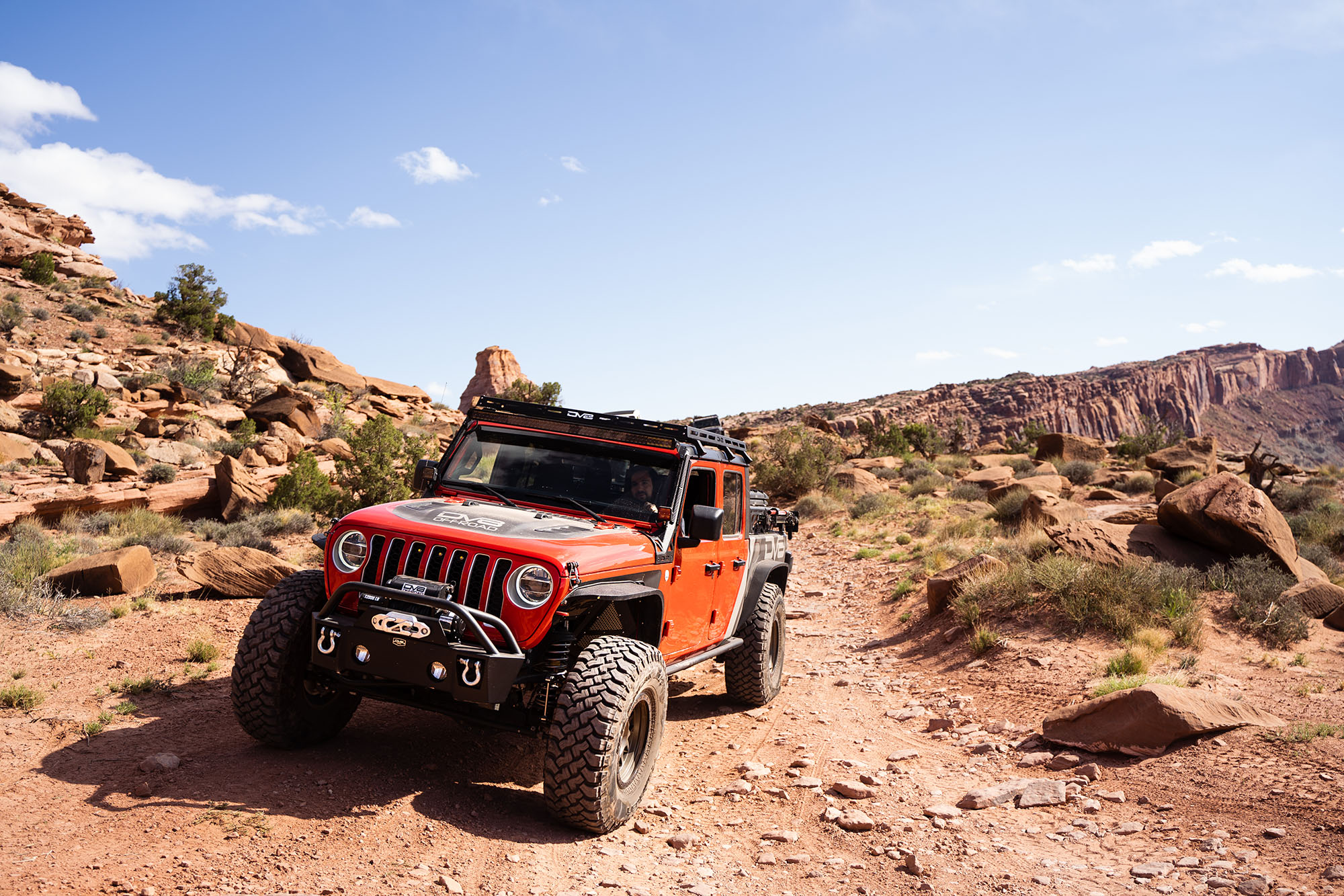 DV8 Offroad Front Bumper-Wrangler JK, JL and Gladiator JT FBJL-04