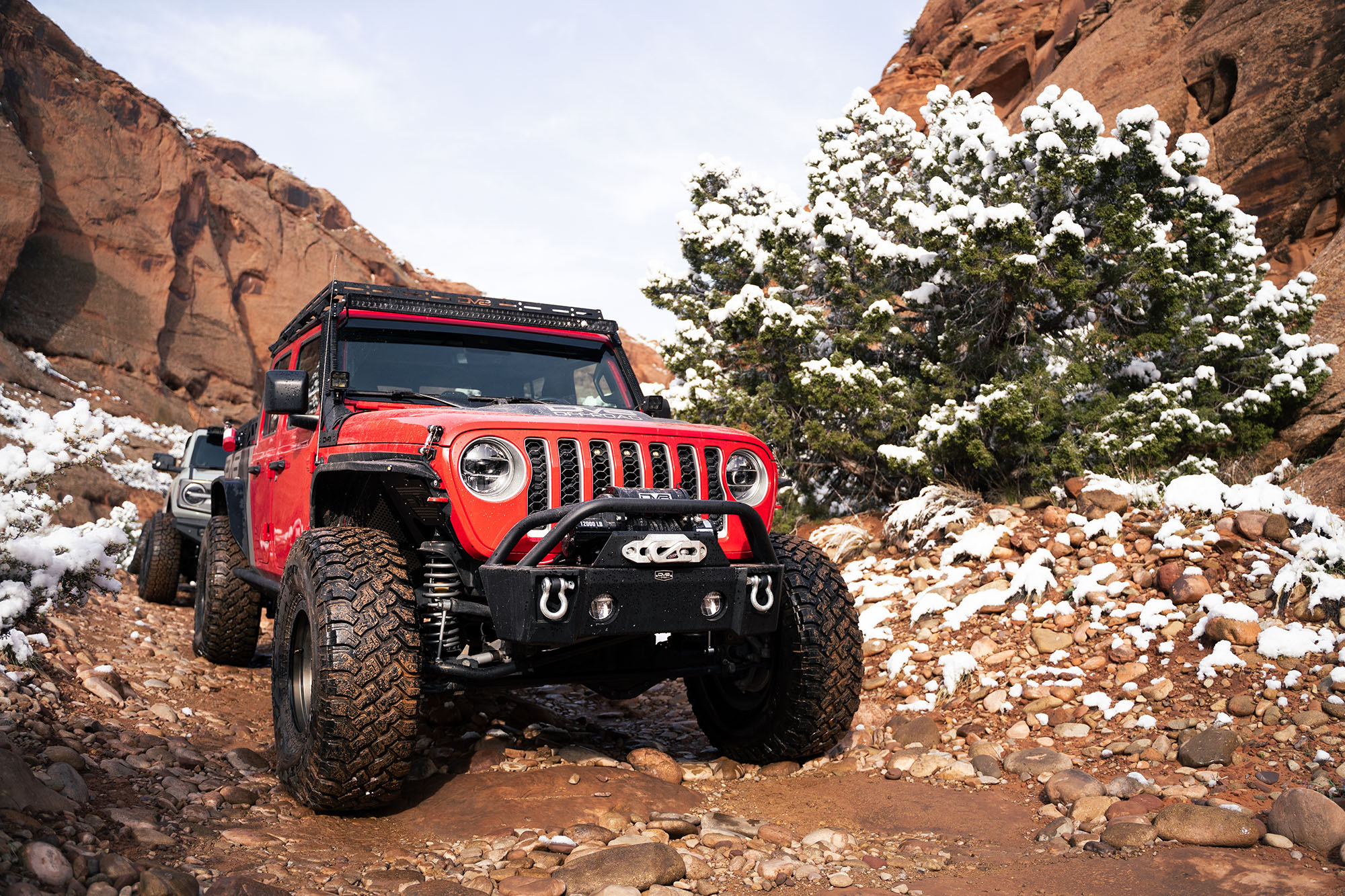 DV8 Offroad Front Bumper-Wrangler JK, JL and Gladiator JT FBJL-04