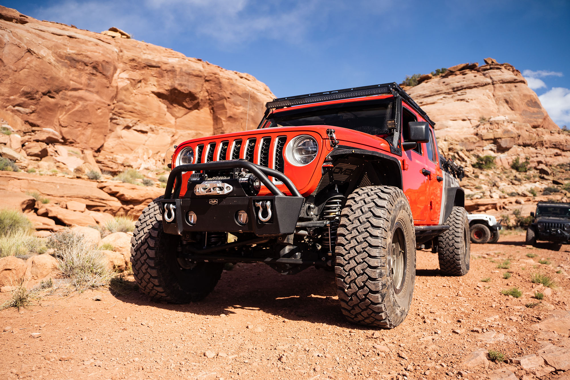 DV8 Offroad Front Bumper-Wrangler JK, JL and Gladiator JT FBJL-04