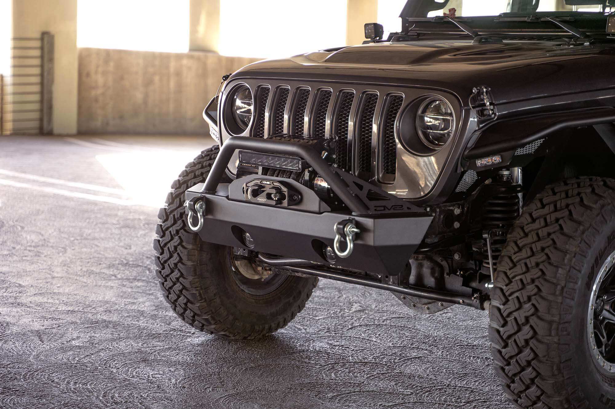 DV8 Offroad Jeep Wrangler JK/JL & Gladiator JT FS-15 Series Front Bumper FBJL-05
