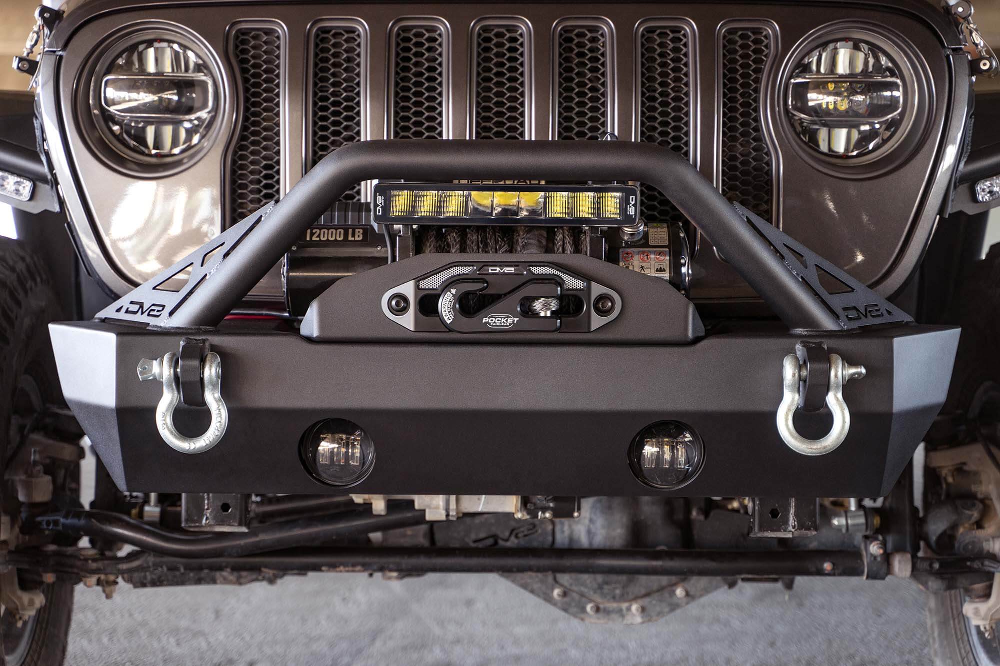 DV8 Offroad Jeep Wrangler JK/JL & Gladiator JT FS-15 Series Front Bumper FBJL-05