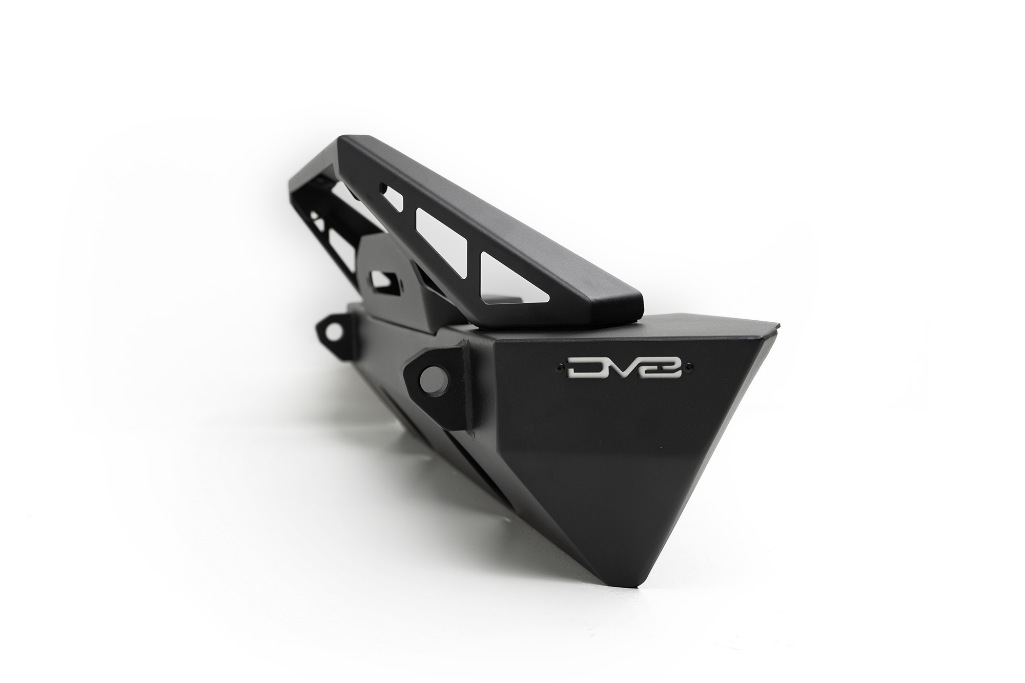 DV8 Offroad FS-25 Stubby Front Bumper with Plated Bull Bar FBJL-06