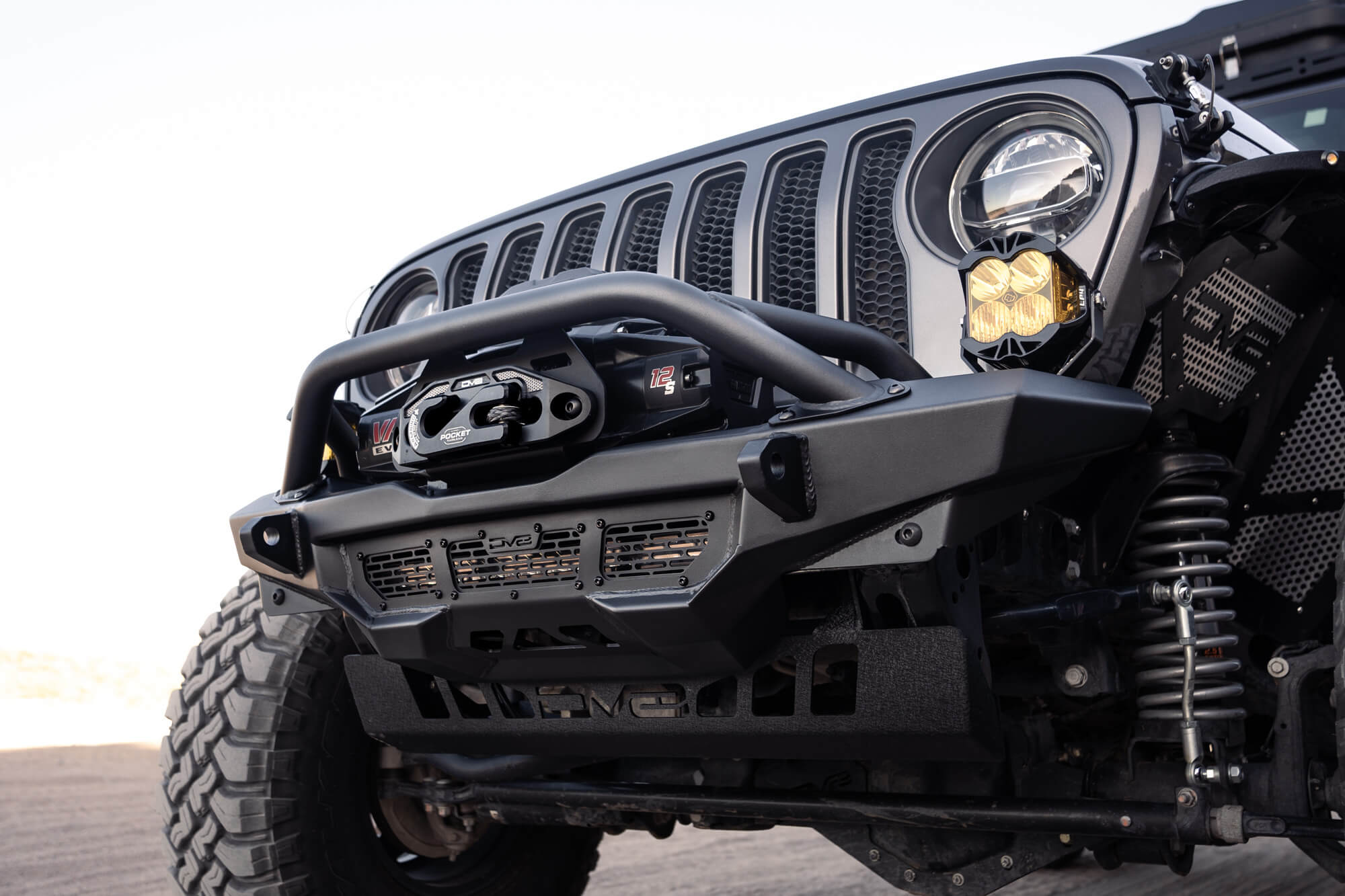DV8 Offroad Front Bumper FBJL-09
