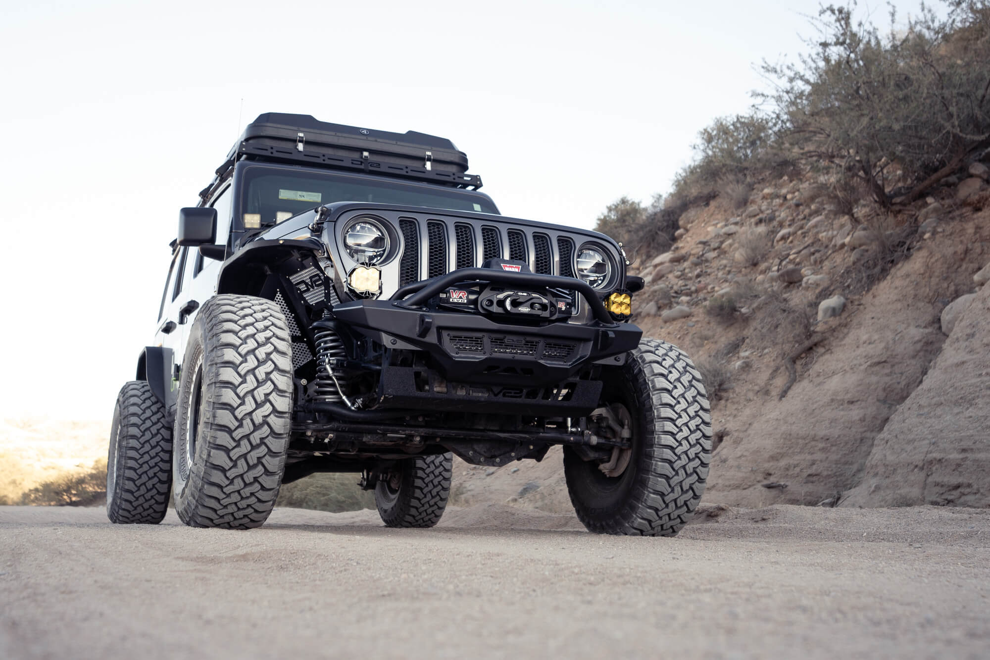 DV8 Offroad Front Bumper FBJL-09