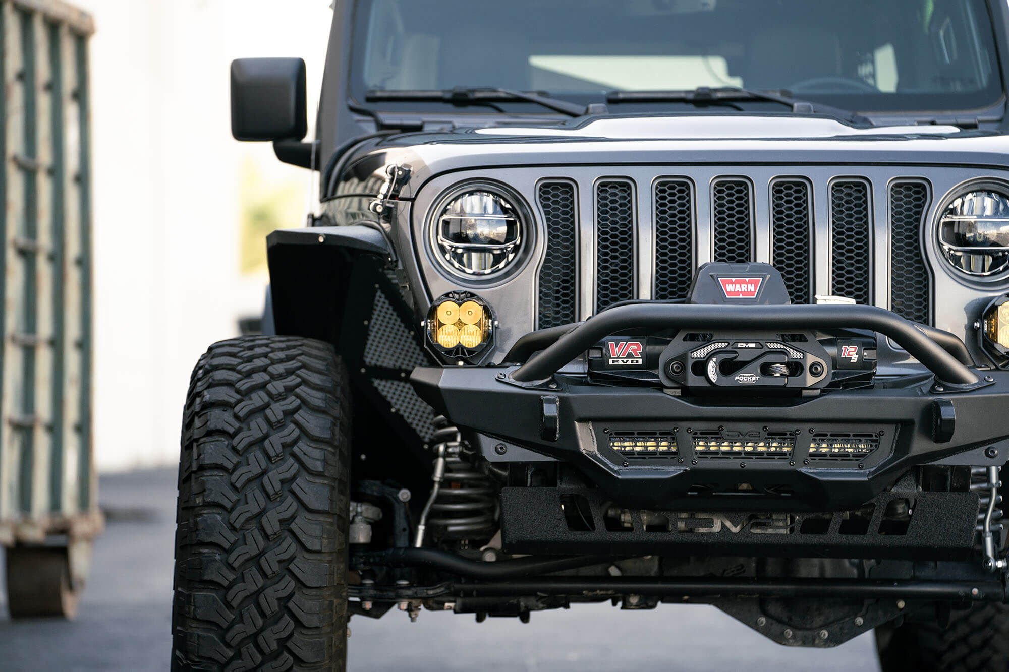 DV8 Offroad Front Bumper FBJL-09