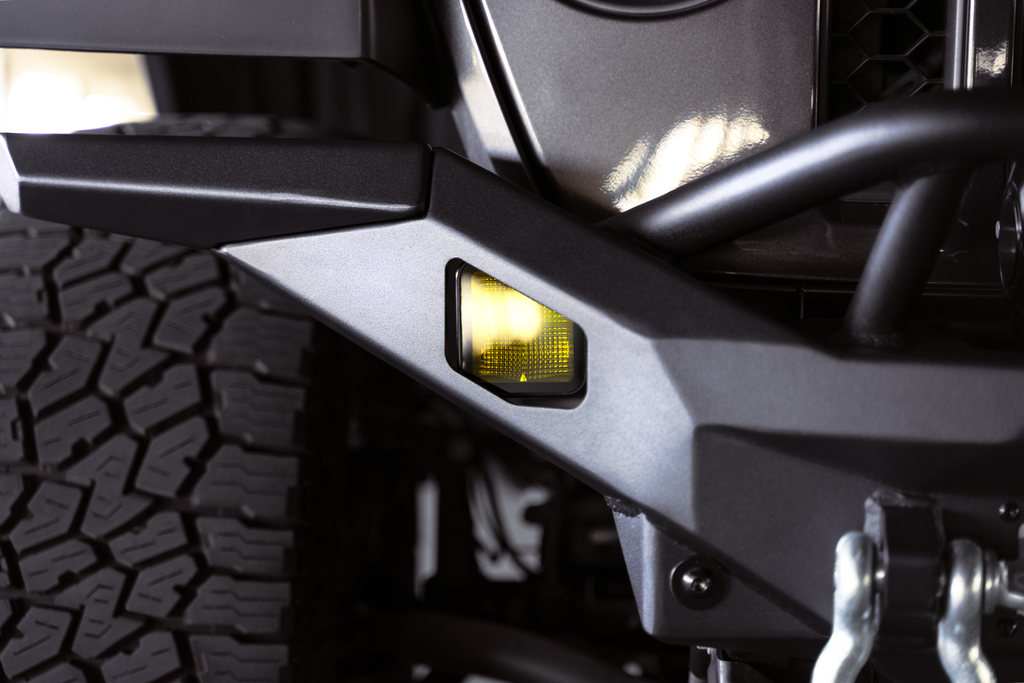 DV8 Offroad Jeep Wrangler JK/JL & Gladiator JT MTO Series Front Bumper FBJL-12