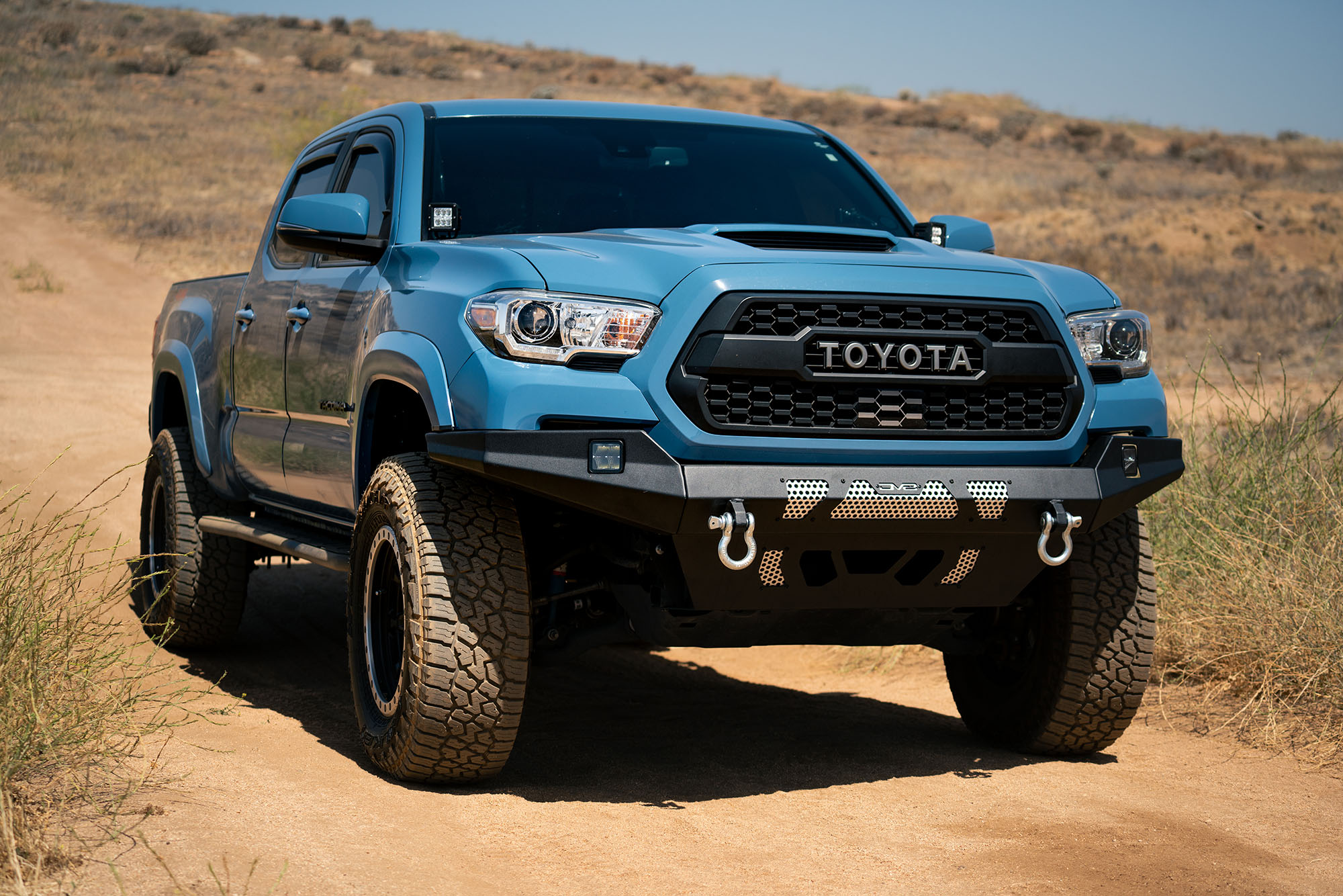 DV8 Offroad MTO Series Tacoma Front Bumper FBTT1-04