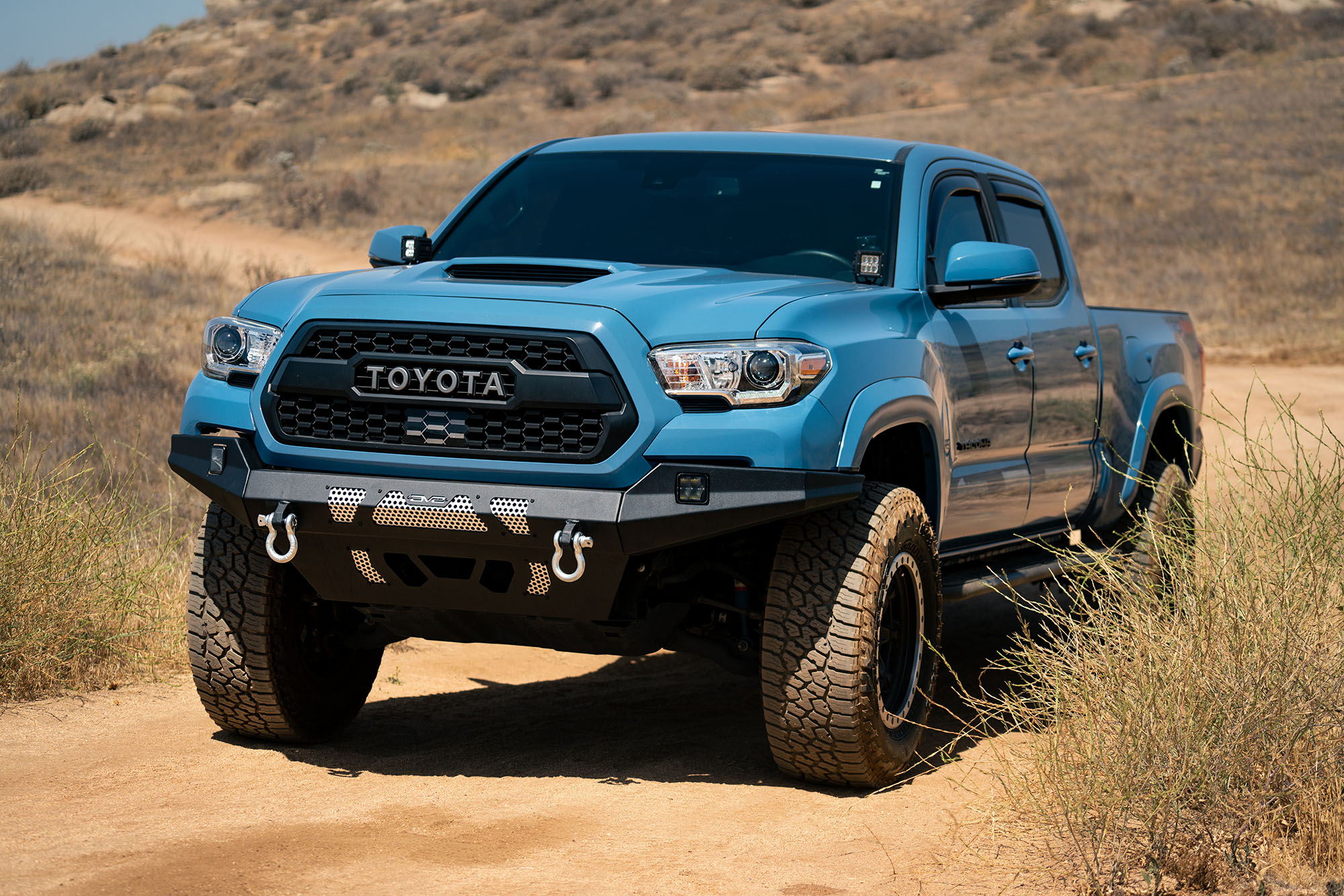 DV8 Offroad MTO Series Tacoma Front Bumper FBTT1-04